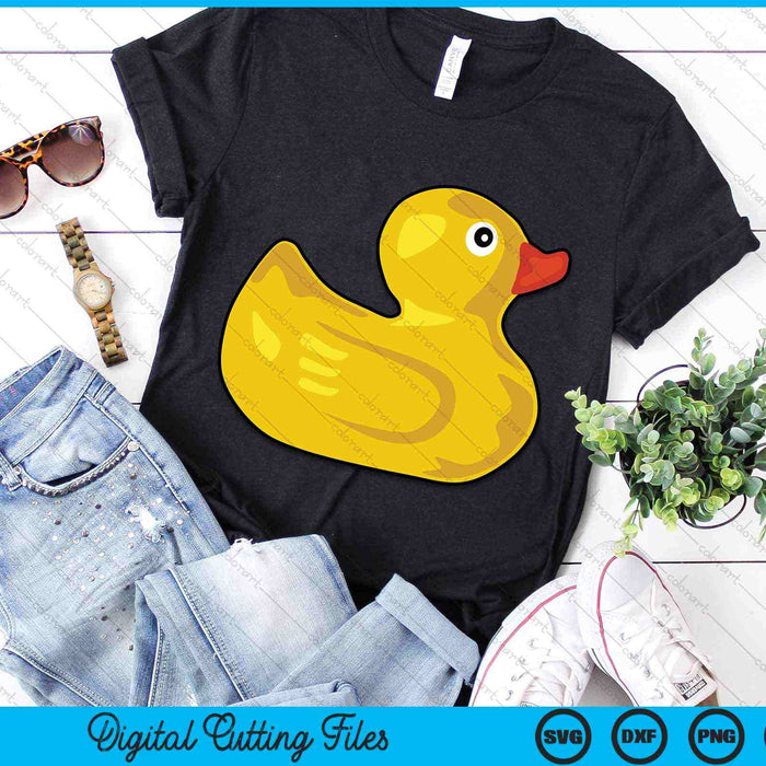 Cute Rubber Duckie Duck Rubber Duck SVG PNG Digital Cutting Files