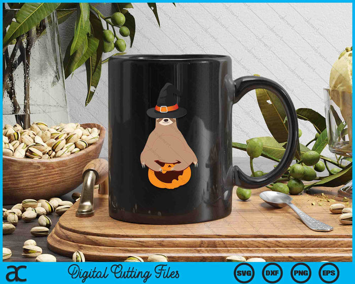 Cute Sloth Halloween Funny Halloween Sloth Gift SVG PNG Digital Cutting Files Cute Sloth Halloween Funny Halloween Sloth Gift SVG PNG Digital Cutting Files
