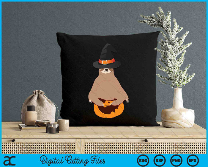 Cute Sloth Halloween Funny Halloween Sloth Gift SVG PNG Digital Cutting Files Cute Sloth Halloween Funny Halloween Sloth Gift SVG PNG Digital Cutting Files