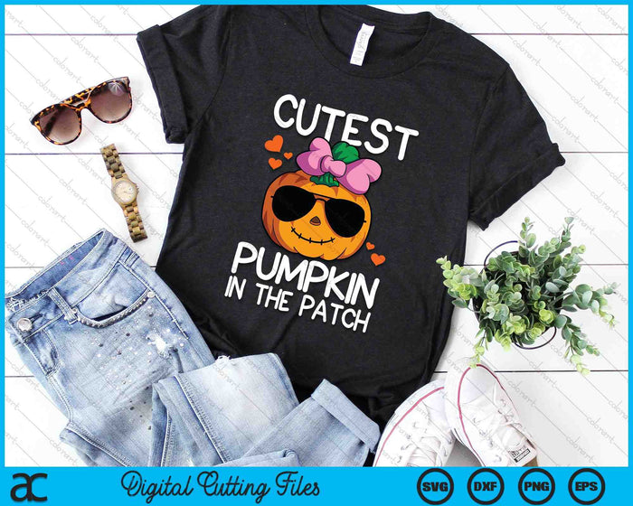 Cutest Pumpkin In The Patch Halloween Pumpkin SVG PNG Digital Cutting Files Cutest Pumpkin In The Patch Halloween Pumpkin SVG PNG Digital Cutting Files