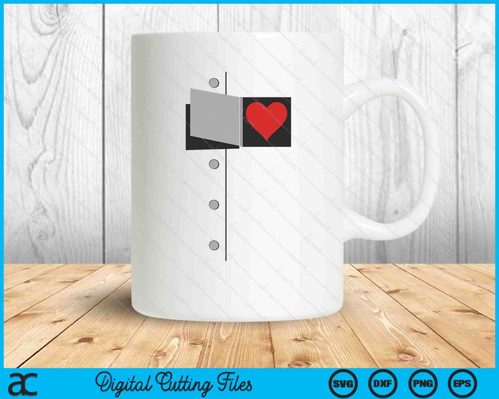 DIY Halloween Costume Retro Tin Man Oz Tinman Heart Popup SVG PNG Digital Cutting Files DIY Halloween Costume Retro Tin Man Oz Tinman Heart Popup SVG PNG Digital Cutting Files
