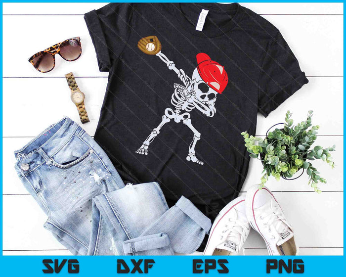 Dabbing Skeleton Baseball Halloween Player Catcher Pitcher SVG PNG Archivo de corte digital Dabbing Skeleton Baseball Halloween Player Catcher Pitcher SVG PNG Archivo de corte digital