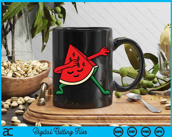 Dabbing Watermelon Summer Fruit Slice Seeds SVG PNG Digital Cutting Files Dabbing Watermelon Summer Fruit Slice Seeds SVG PNG Digital Cutting Files