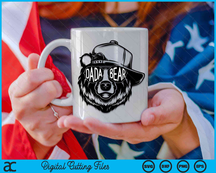 Dada Bear With Sunglasses Dada Bear SVG PNG Cutting Printable Files Dada Bear With Sunglasses Dada Bear SVG PNG Cutting Printable Files