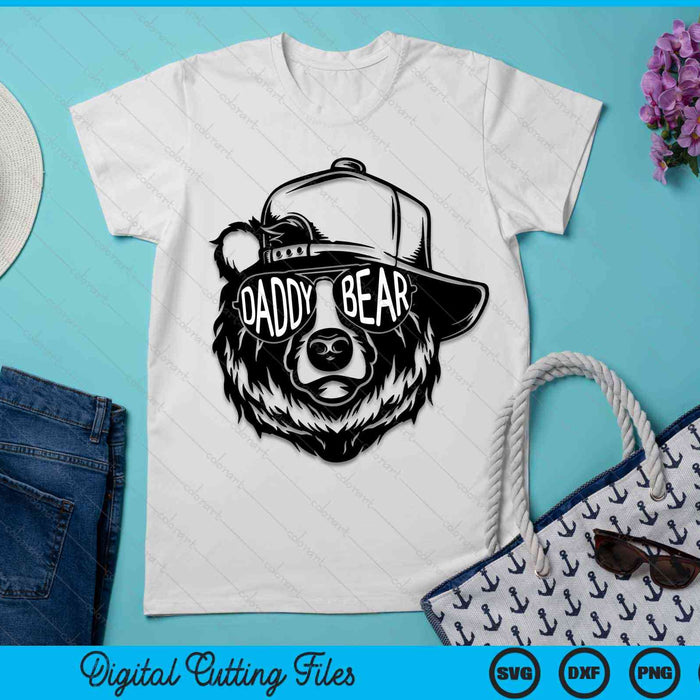 Daddy Bear With Sunglasses Daddy Bear SVG PNG Cutting Printable Files Daddy Bear With Sunglasses Daddy Bear SVG PNG Cutting Printable Files