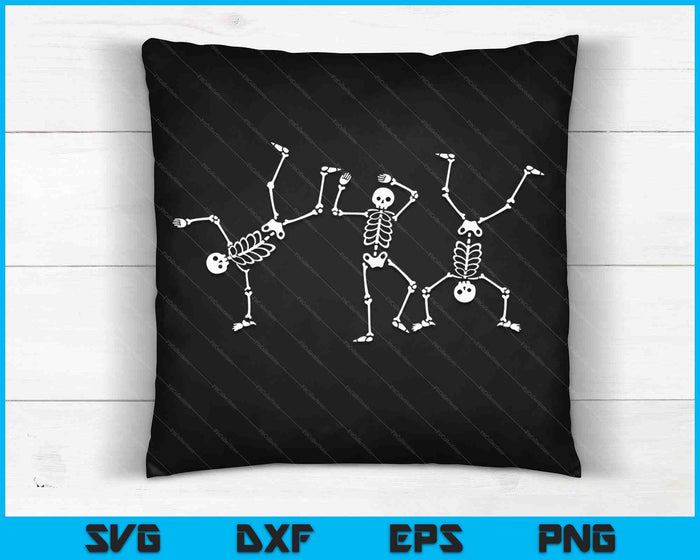 Dancing Skeletons Dance Challenge Halloween SVG PNG Digital Cutting Files Dancing Skeletons Dance Challenge Halloween SVG PNG Digital Cutting Files
