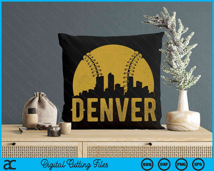 Denver Baseball Fan SVG PNG Cutting Printable Files Denver Baseball Fan SVG PNG Cutting Printable Files