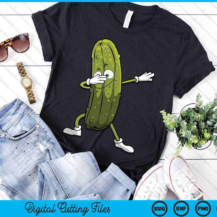 Dill Pickle Dabbing Cucumber Keto SVG PNG Digital Cutting Files Dill Pickle Dabbing Cucumber Keto SVG PNG Digital Cutting Files
