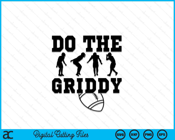 Do The Griddy - Griddy Dance Football SVG PNG snijden afdrukbare bestanden