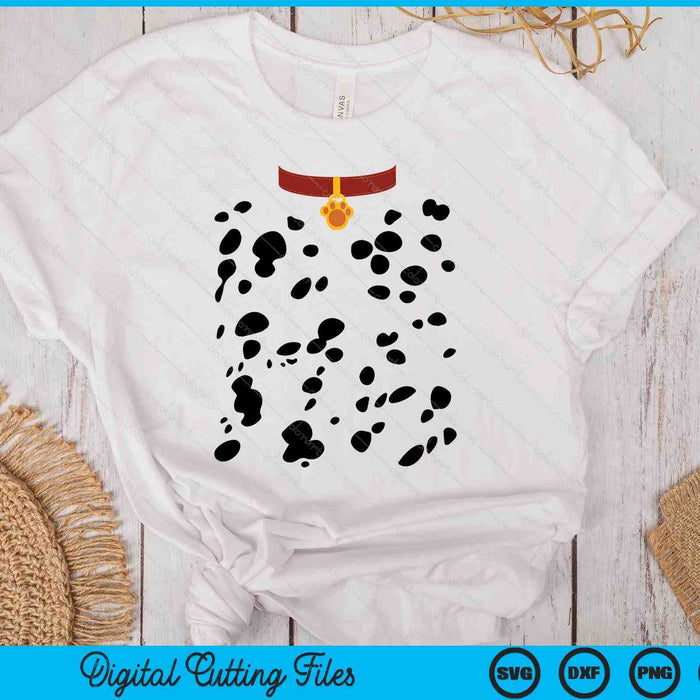 Dog Dalmatian Costume Dalmations Spots Puppy Print Halloween SVG PNG Digital Printable Files Dog Dalmatian Costume Dalmations Spots Puppy Print Halloween SVG PNG Digital Printable Files