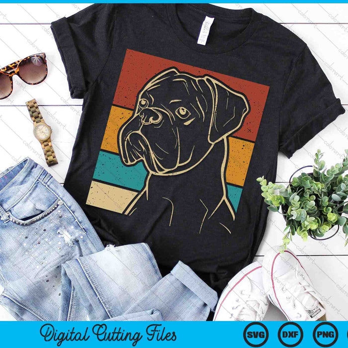 Dog Lover Dog Owner Retro Pet Animal Outfit Vintage Boxer SVG PNG Digital Printable Files Dog Lover Dog Owner Retro Pet Animal Outfit Vintage Boxer SVG PNG Digital Printable Files