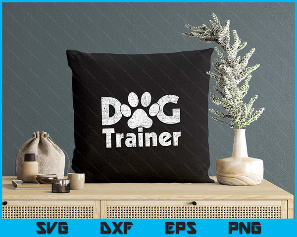 Dog Trainer Animal Lover Pet Shop Owner Agility Handler SVG PNG Digital Printable Files