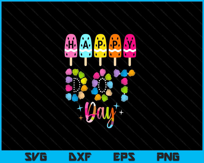 Dot Day International Dot Day 2023 SVG PNG Digital Cutting Files