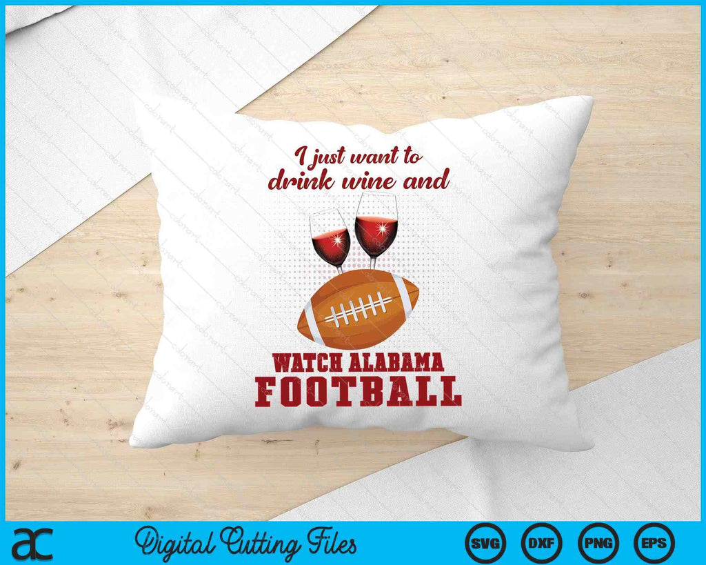 Drink Wine And Watch Alabama Football SVG PNG Digital Cutting Files drink-wine-and-watch-alabama-football-svg-png-digital-cutting-files