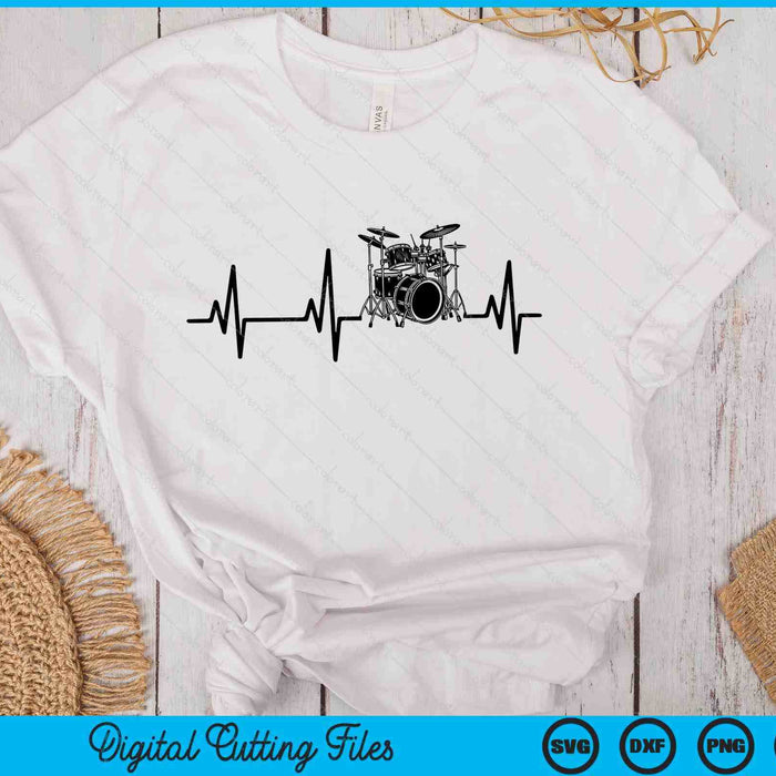 Drums Heartbeat Music Band Drums SVG PNG Digital Printable Files Drums Heartbeat Music Band Drums SVG PNG Digital Printable Files