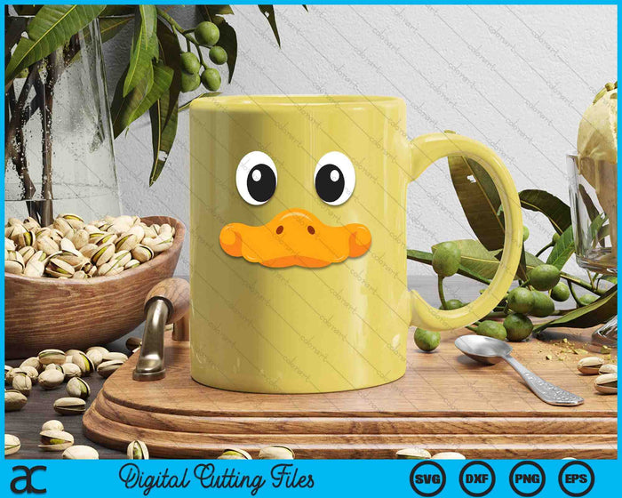 Duck Face Halloween Costume Birthday Idea Cute Funny SVG PNG Digital Cutting Files Duck Face Halloween Costume Birthday Idea Cute Funny SVG PNG Digital Cutting Files