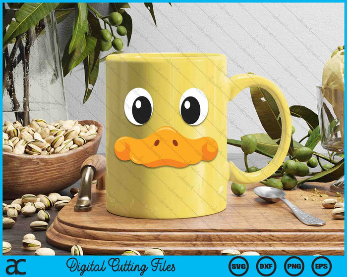 Duck Face Halloween Costume Birthday Idea Cute SVG PNG Digital Cutting Files Duck Face Halloween Costume Birthday Idea Cute SVG PNG Digital Cutting Files