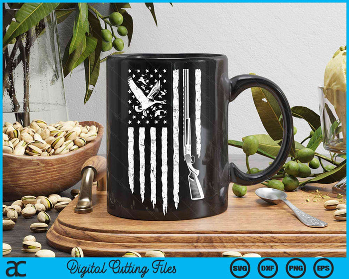 Duck Hunting American Flag Waterfowl Goose Gift For Hunter SVG PNG Digital Cutting Files Duck Hunting American Flag Waterfowl Goose Gift For Hunter SVG PNG Digital Cutting Files