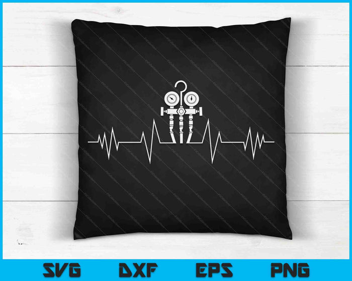 EKG Line Heartbeat HVAC Technician HVAC Tech SVG PNG Digital Cutting Files EKG Line Heartbeat HVAC Technician HVAC Tech SVG PNG Digital Cutting Files