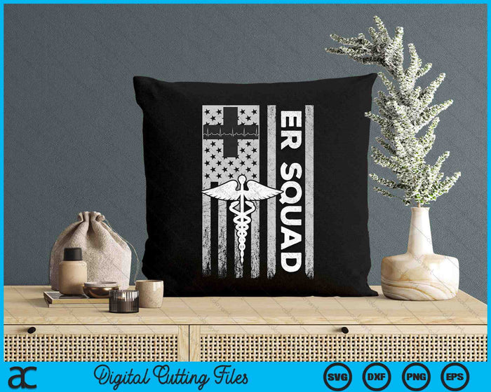 ER Nurse Doctor Emergency Room Hospital Squad SVG PNG Digital Cutting File ER Nurse Doctor Emergency Room Hospital Squad SVG PNG Digital Cutting File