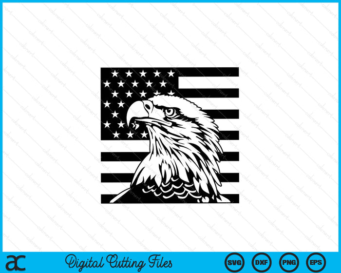 Eagle With American Flag 4th Of July SVG PNG Digital Cutting Files Eagle With American Flag 4th Of July SVG PNG Digital Cutting Files