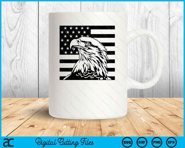 Eagle With American Flag 4th Of July SVG PNG Digital Cutting Files Eagle With American Flag 4th Of July SVG PNG Digital Cutting Files