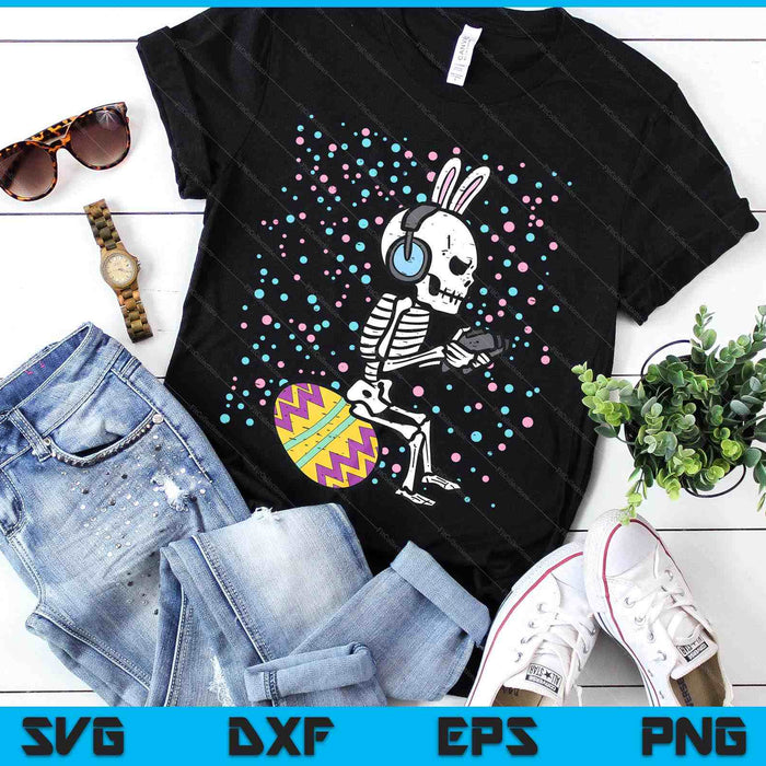 Easter Bunny Skeleton Gamer Funny Gaming Boys SVG PNG Digital Printable Files Easter Bunny Skeleton Gamer Funny Gaming Boys SVG PNG Digital Printable Files
