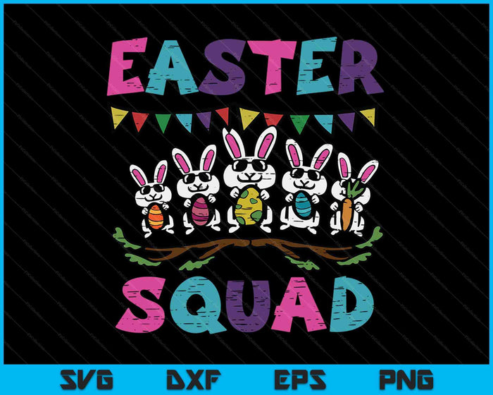 Easter Squad Bunnies Family Matching Men Women Kids Youth SVG PNG Digital Cutting Files Easter Squad Bunnies Family Matching Men Women Kids Youth SVG PNG Digital Cutting Files