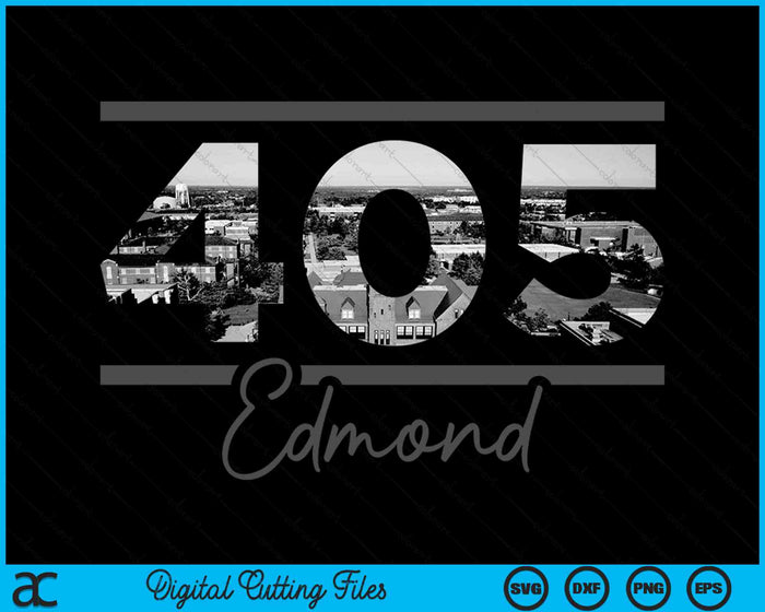 Edmond 405 Area Code Skyline Oklahoma Vintage SVG PNG Digital Cutting Files Edmond 405 Area Code Skyline Oklahoma Vintage SVG PNG Digital Cutting Files