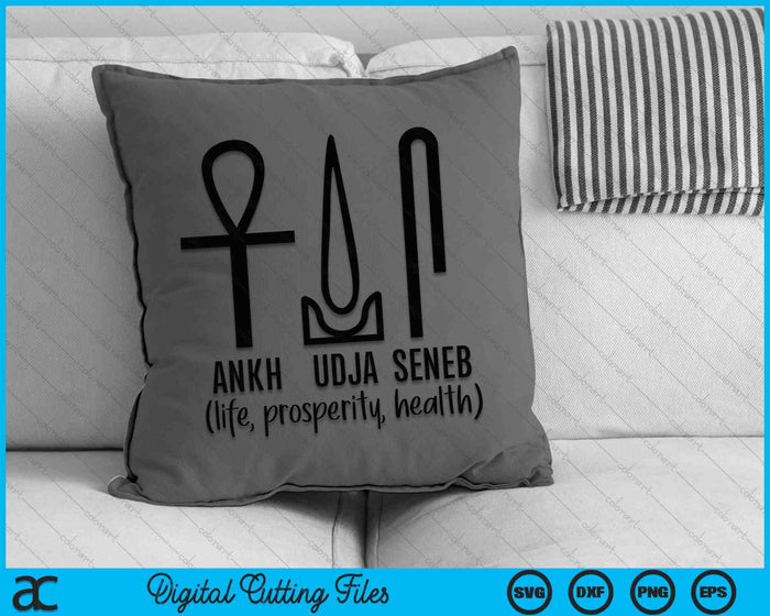 Egyptian Magick Ankh, Udja, Seneb Life Prosperity Health SVG PNG Digital Cutting Files Egyptian Magick Ankh, Udja, Seneb Life Prosperity Health SVG PNG Digital Cutting Files