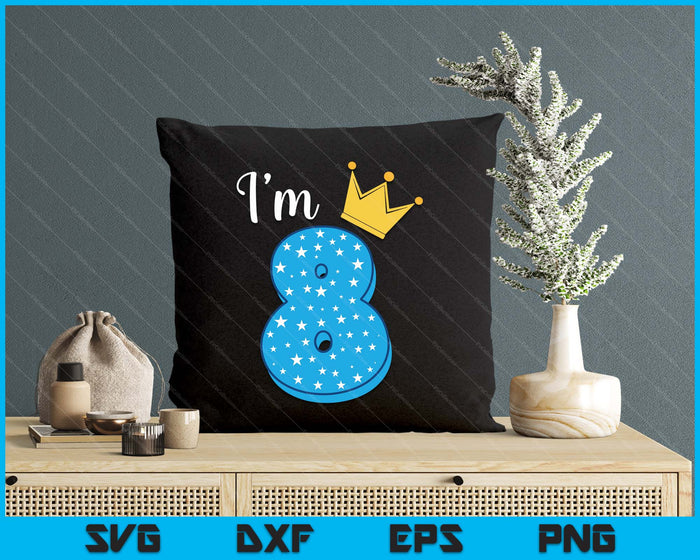 Eight Year Old Birthday Boy Kid 8 Year Old Birthday SVG PNG Digital Cutting Files Eight Year Old Birthday Boy Kid 8 Year Old Birthday SVG PNG Digital Cutting Files
