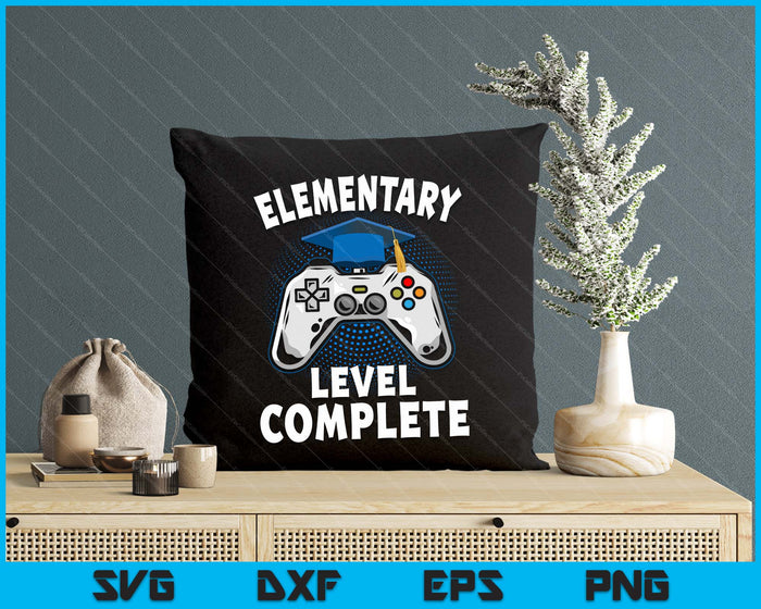 Elementary Level Complete Gamer Class Of 2024 Graduation SVG PNG Digital Cutting File Elementary Level Complete Gamer Class Of 2024 Graduation SVG PNG Digital Cutting File