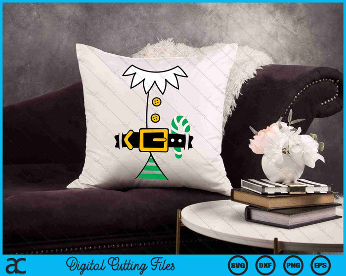 Elf Costume Christmas SVG PNG Digital Cutting Files Elf Costume Christmas SVG PNG Digital Cutting Files