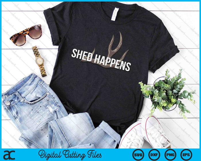 Elk Hunter Shed Happens Deer Hunting SVG PNG Digital Cutting Files Elk Hunter Shed Happens Deer Hunting SVG PNG Digital Cutting Files