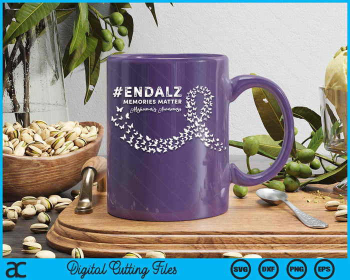 End Alz Memories Matter Dementia Alzheimer's Awareness SVG PNG Digital Cutting Files End Alz Memories Matter Dementia Alzheimer's Awareness SVG PNG Digital Cutting Files