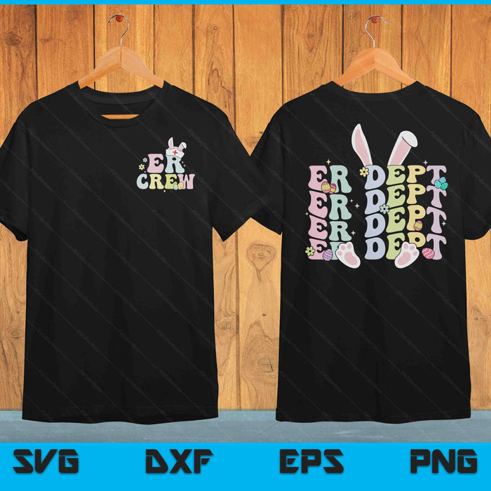 Er Nurse Emergency Department Easter Day Groovy 2 Sided SVG PNG Digital Printable Files Er Nurse Emergency Department Easter Day Groovy 2 Sided SVG PNG Digital Printable Files