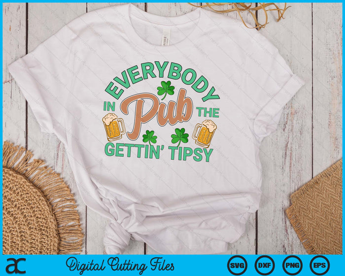 Iedereen in de pub wordt aangeschoten St. Patrick's Day SVG PNG digitale afdrukbare bestanden Iedereen in de pub wordt aangeschoten St. Patrick's Day SVG PNG digitale afdrukbare bestanden