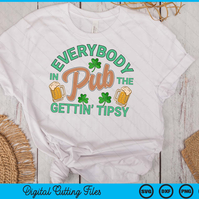 Iedereen in de pub wordt aangeschoten St. Patrick's Day SVG PNG digitale afdrukbare bestanden Iedereen in de pub wordt aangeschoten St. Patrick's Day SVG PNG digitale afdrukbare bestanden