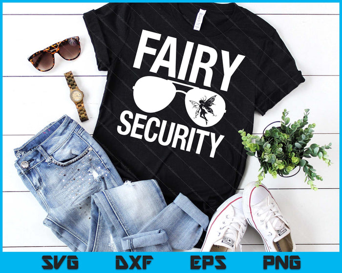 Fairy Security Birthday Family Halloween Costume Dad Mom SVG PNG Digital Cutting Files Fairy Security Birthday Family Halloween Costume Dad Mom SVG PNG Digital Cutting Files