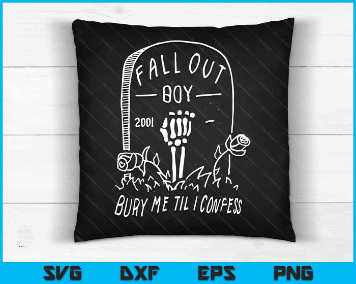 Fall Out Boy - Grave SVG PNG Digital Cutting Files Fall Out Boy - Grave SVG PNG Digital Cutting Files