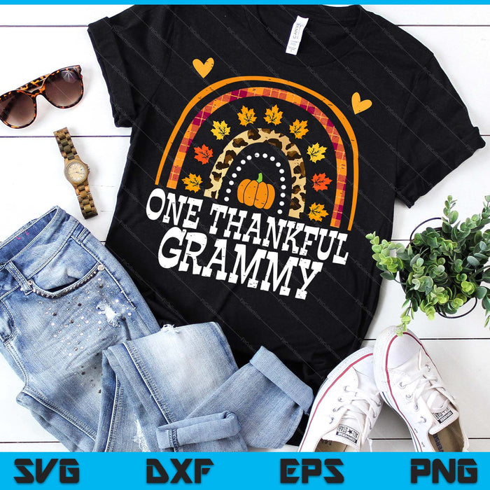 Fall Rainbow One Thankful Grammy Thanksgiving Fall SVG PNG Digital Printable Files Fall Rainbow One Thankful Grammy Thanksgiving Fall SVG PNG Digital Printable Files