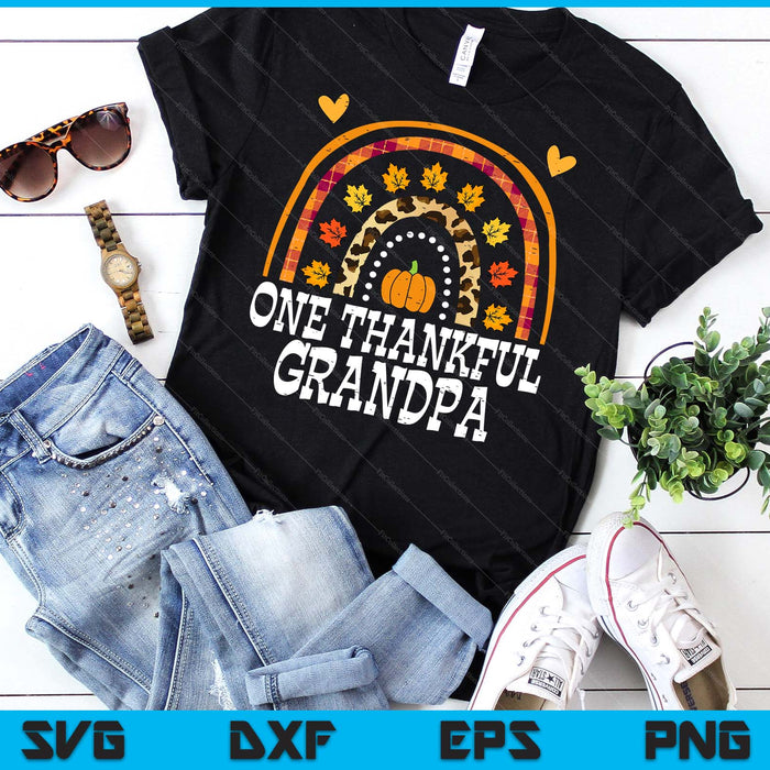 Fall Rainbow One Thankful Grandpa Thanksgiving Fall SVG PNG Digital Printable Files Fall Rainbow One Thankful Grandpa Thanksgiving Fall SVG PNG Digital Printable Files
