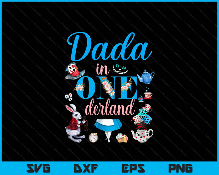 Family Dada Of The Birthday Girl SVG PNG Digital Printable Files Family Dada Of The Birthday Girl SVG PNG Digital Printable Files