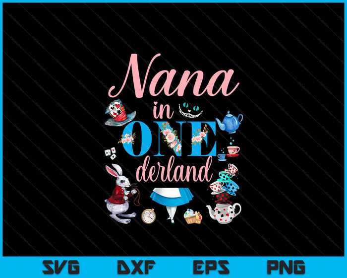 Family Nana Of The Birthday Girl SVG PNG Digital Printable Files Family Nana Of The Birthday Girl SVG PNG Digital Printable Files