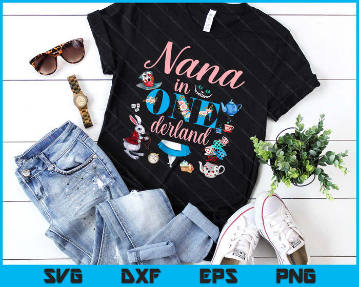 Family Nana Of The Birthday Girl SVG PNG Digital Printable Files Family Nana Of The Birthday Girl SVG PNG Digital Printable Files