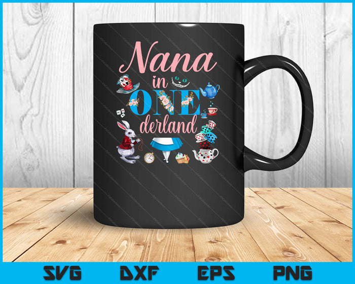 Family Nana Of The Birthday Girl SVG PNG Digital Printable Files Family Nana Of The Birthday Girl SVG PNG Digital Printable Files