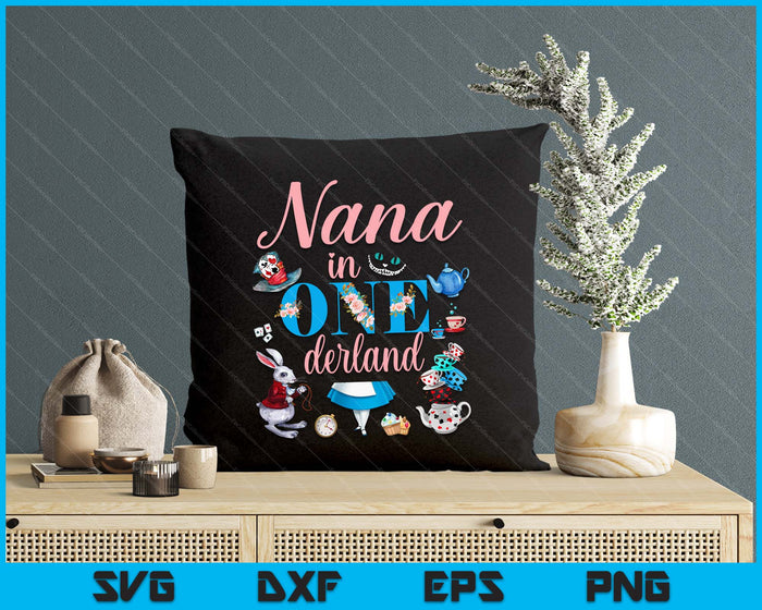 Family Nana Of The Birthday Girl SVG PNG Digital Printable Files Family Nana Of The Birthday Girl SVG PNG Digital Printable Files