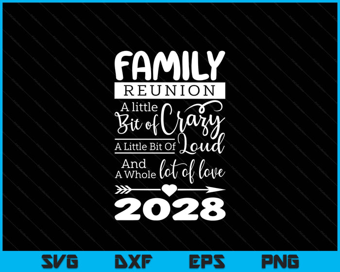 Family Reunion 2028 Funny Ain't No Family Like The One I Got SVG PNG Digital Printable Files Family Reunion 2028 Funny Ain't No Family Like The One I Got SVG PNG Digital Printable Files