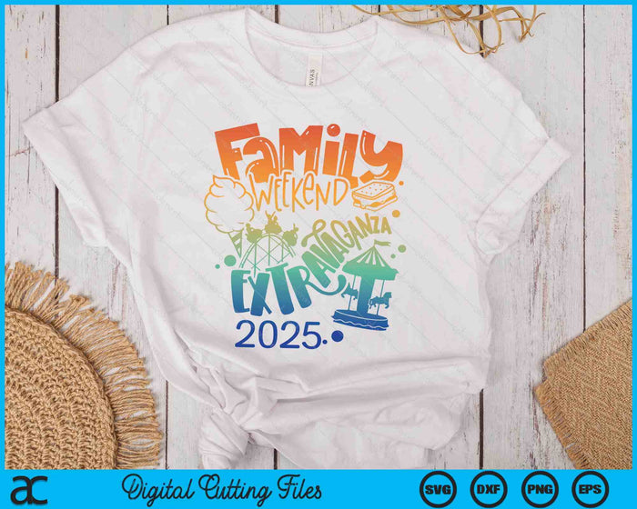 Family Weekend Theme Park Rollercoaster Cotton Candy Rides S'mores Carousel SVG PNG Digital Printable Files Family Weekend Theme Park Rollercoaster Cotton Candy Rides S'mores Carousel SVG PNG Digital Printable Files