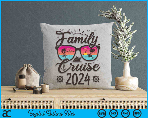 Family Cruise 2024 Summer Vacation Matching Family Cruise SVG PNG Digital Cutting File